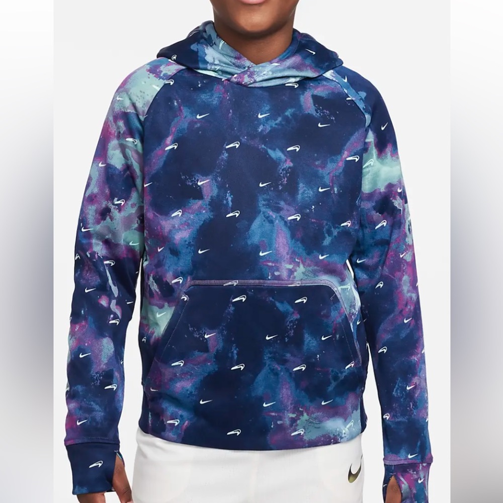 NWT Nike big kids therma fit hoodie size large.